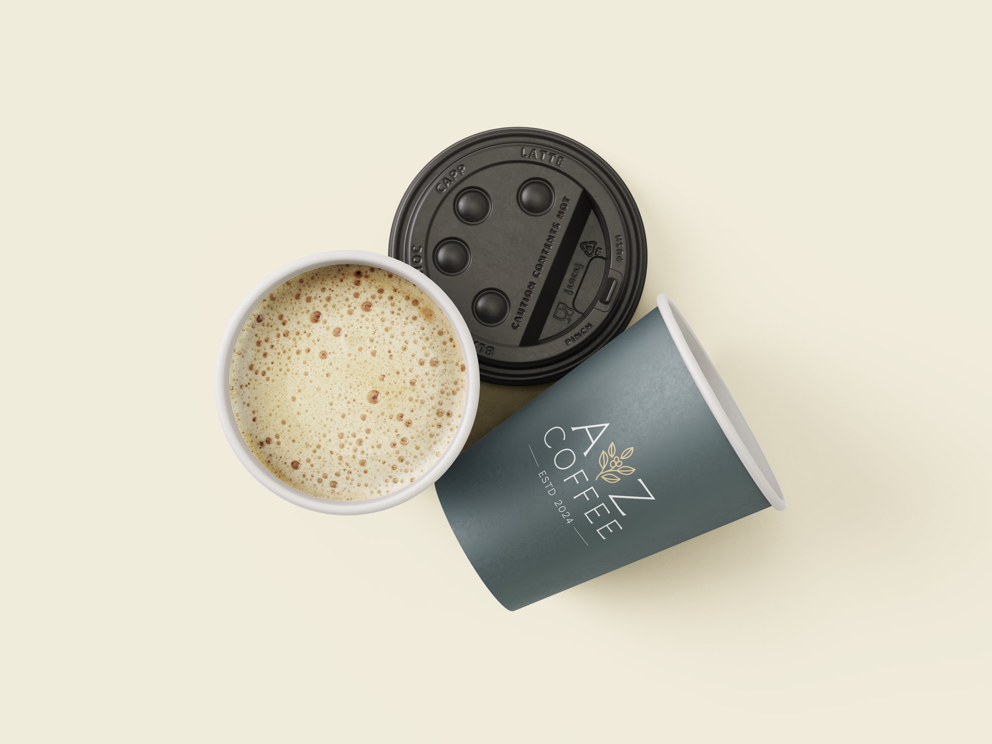 AZ Coffee cup mockup