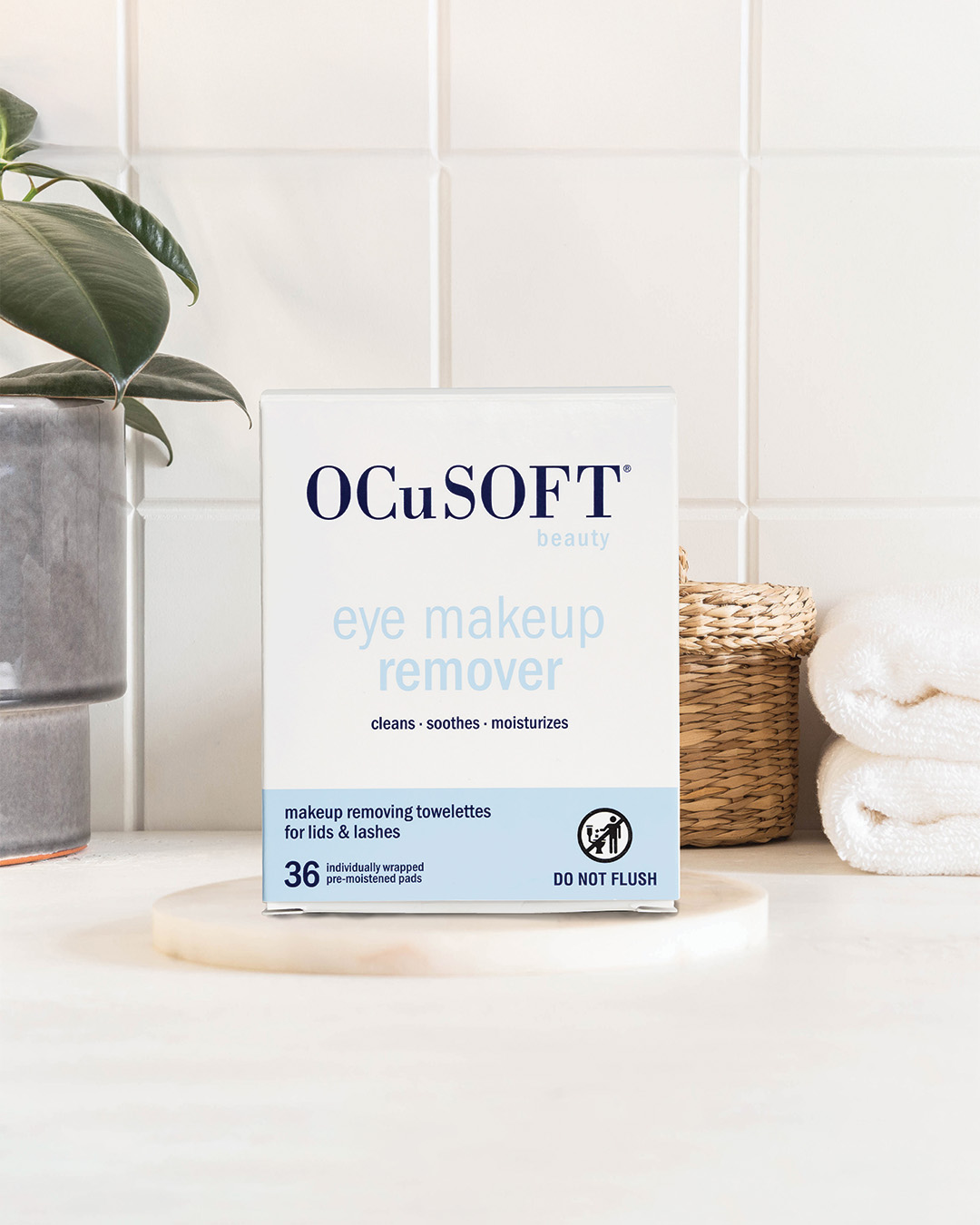 OCuSOFT® Makeup Remover — packaging front